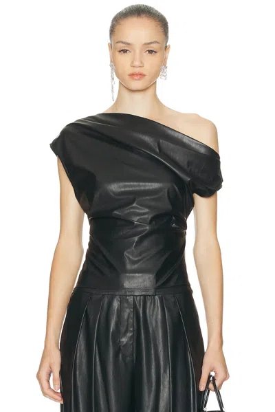 The Sei Off Shoulder Top In Black