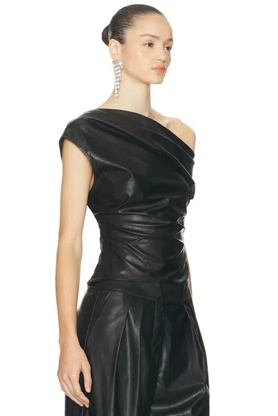 The Sei Off Shoulder Top In Black