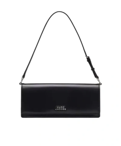 Marc Jacobs Borsa A Spalla In Pelle Nera  Donna In Black