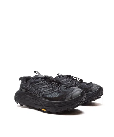 Hoka Sneaker Mafate Three2 Black/ Outer Orbit In Gray