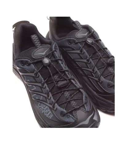 Hoka Sneaker Mafate Three2 Black/ Outer Orbit In Gray