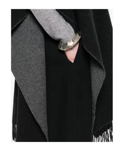 Fabiana Filippi Trousers Wide-leg Elasticated Waistband In Black