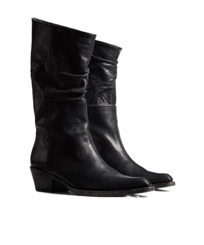 Khaite Clive Boots 25 In Black