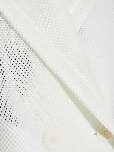 Max Mara Short Teddy Bear Icon Coat In White