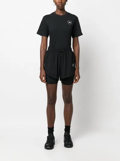 Adidas By Stella Mccartney Adidas By Stella Mc Cartney 2 In 1 Shorts In Black