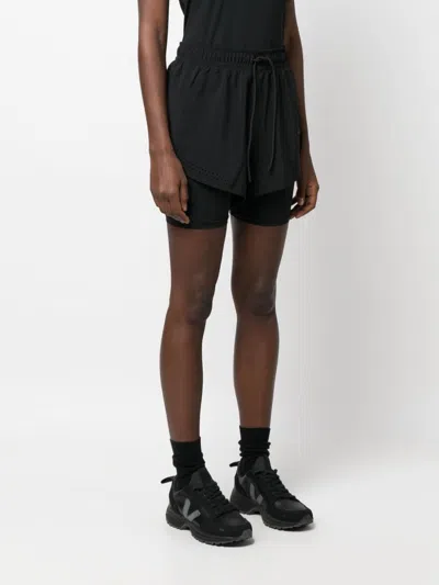 Adidas By Stella Mccartney Adidas By Stella Mc Cartney 2 In 1 Shorts In Black