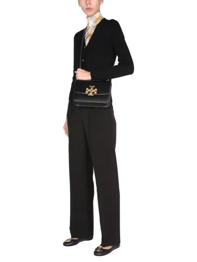 Tory Burch Regular Fit Trousers In Black