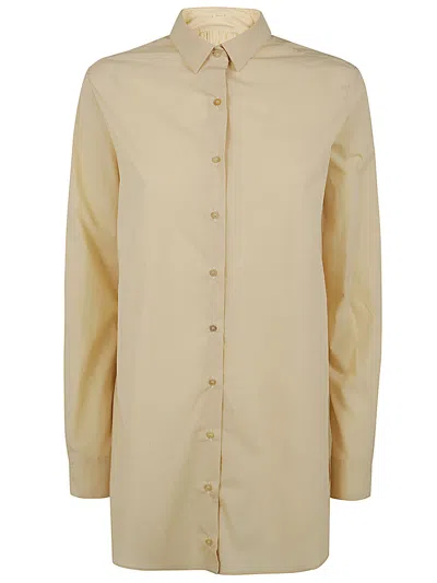 Apuntob Oversize Shirt In Brown