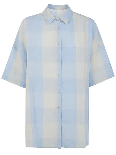 Apuntob Short Sleeves Shirt In Blue