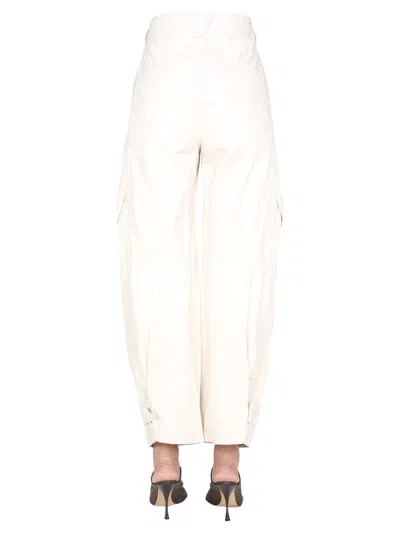 Bottega Veneta Cargo Pants In Neutral