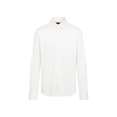 Brioni Essential Long-sleeved Shirt In White