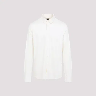 Brioni Essential Long-sleeved Shirt In White