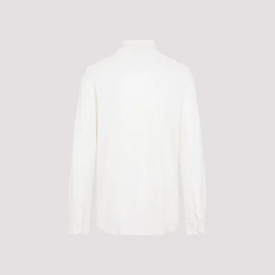 Brioni Essential Long-sleeved Shirt In White