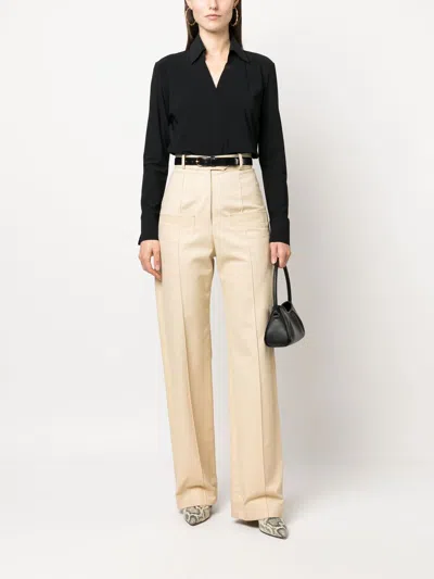 Chiara Boni Atena Slim Shirt Jersey In Black