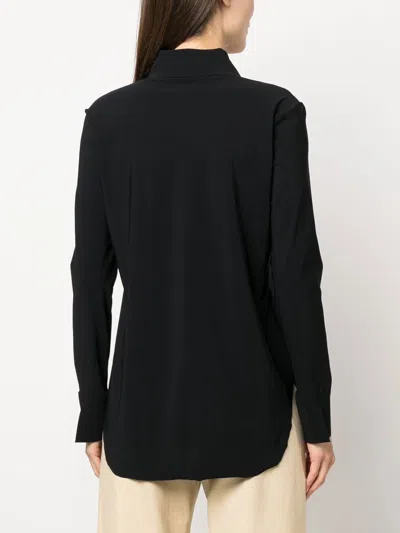 Chiara Boni Atena Slim Shirt Jersey In Black