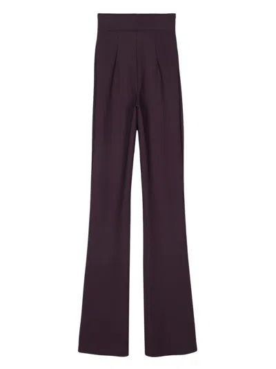 Chiara Boni Venusette Hw Trousers Jersey In Black