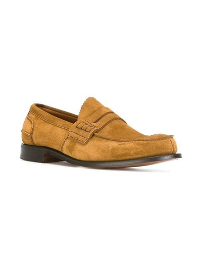 Shop Church's Classic Loafers - Brown