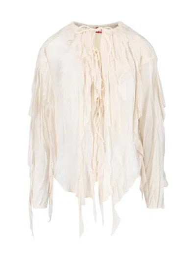 Diesel C-lassy Shirt In White