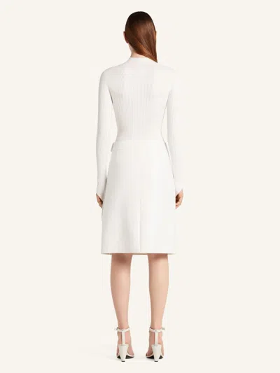Courrèges Zip-fastening Skirt In White