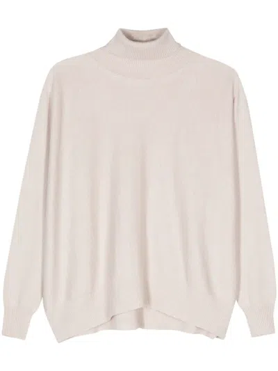 D Exterior D.exterior Cashmere Over Turtleneck In Gray
