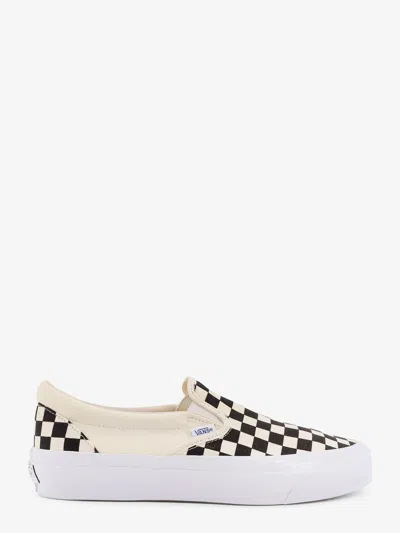 Vans Lx Slip-on Reissue98 Sneakers In Beige Canvas In Black