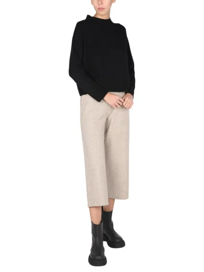Fabiana Filippi Cropped Trousers In Gray