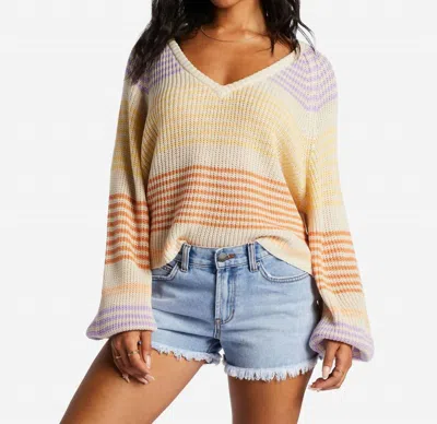 Billabong Under The Sun Sweater In Multi Color In Neutral