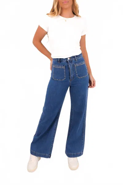 Rolla's Sailor Jean Pants In Ruby Blue In Blue