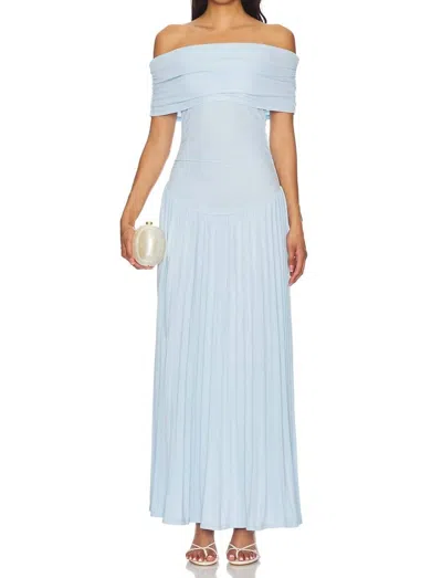 Lioness Field Of Dreams Dress In Light Blue In Blue