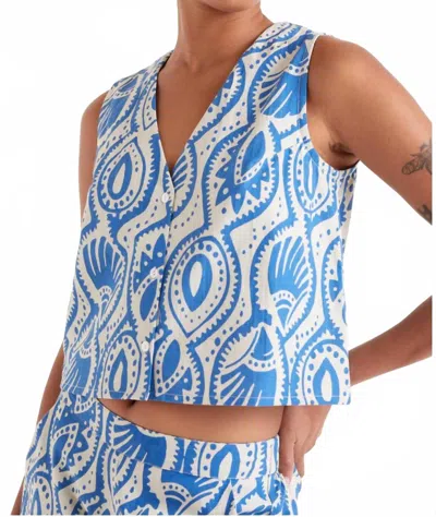 Compañía Fantástica Vest In Aqua In Blue