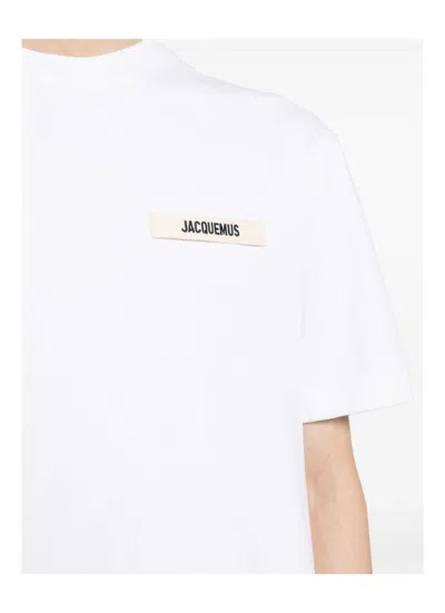 Jacquemus The Gros Grain T-shirt In White