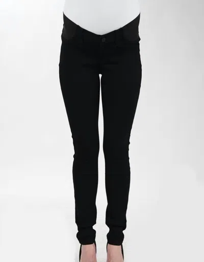Kancan Maternity Zero Distress Jean In Black In Black