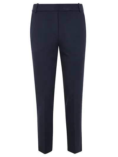 Kiltie Hugo Elastic Back Trouser In Blue