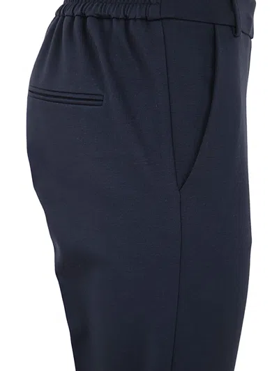 Kiltie Hugo Elastic Back Trouser In Blue
