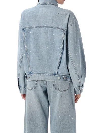 Levi's Plus Size Button-down Original Denim Trucker Jacket In Blue