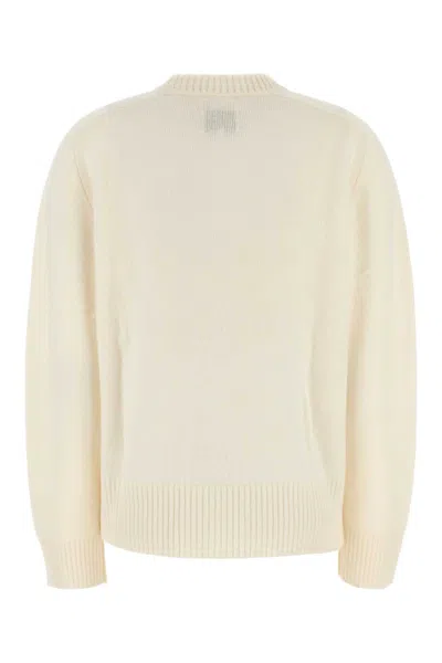 Loulou Studio Loulou Ivory Cashmere Baltra Sweater In Pink