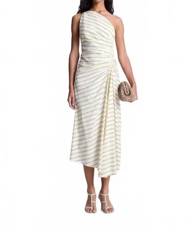 A.l.c A. L.c. Carolyn Silk-blend Dress In White