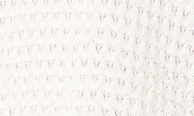 Gibsonlook Courtside Open Stitch Sweater In White