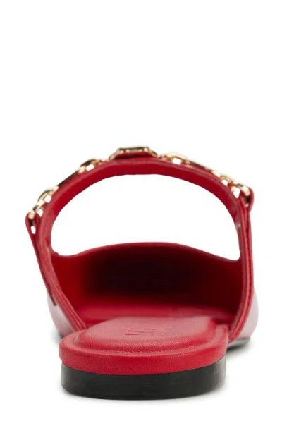 Karl Lagerfeld Paris Zilla Mary Jane Mule In Red