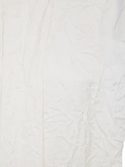 Maria Calderara Back Or Front Long Dress In White