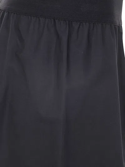 Maria Calderara Long Wide Pants In Black