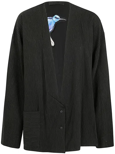 Maria Calderara Over Jacket In Black