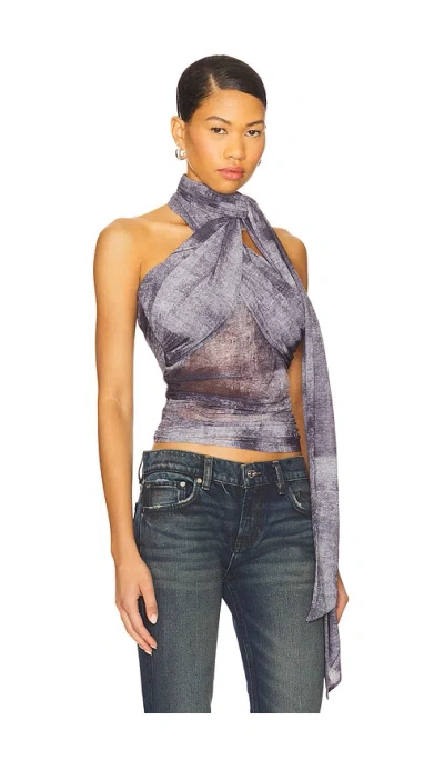 Gestuz Deona Top In Blue