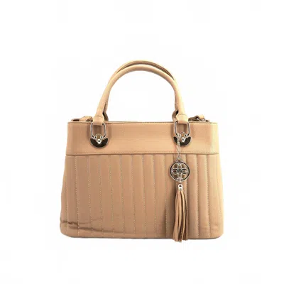 Like Dreams Women's Grove Vegan Satchel Crossbody Bag In Beige In Sand