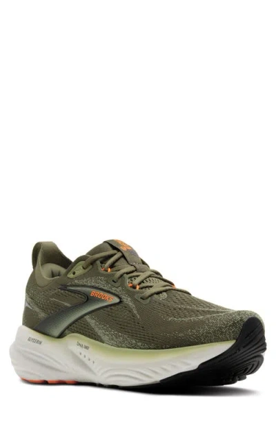 Brooks Glycerin 22 Running Shoe In Green