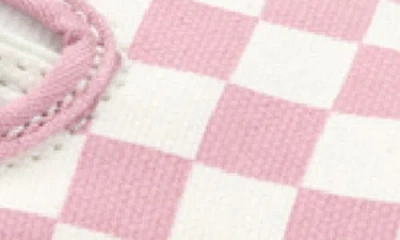Vans U Lx Classic Slip-ons Checkerboard Pink Dawn In Pink