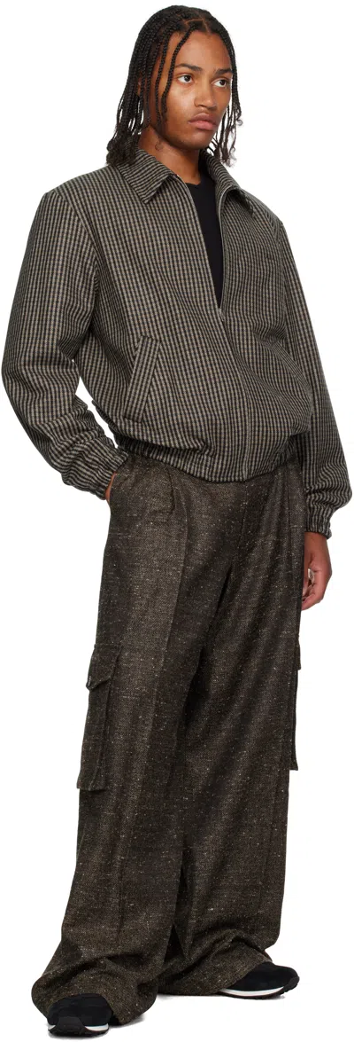 Tom Ford Suede Sneakers With Contrast Panels And Flat Sole In Black