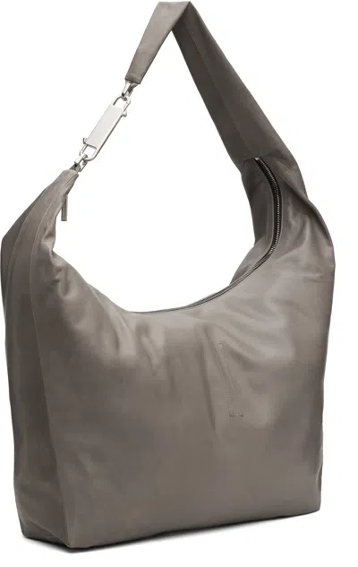 Rick Owens Gray Concordians Gemini Bag In Sand