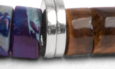 Jonas Studio Beaded Slider Bracelet In Multi