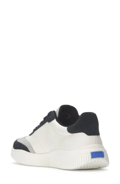 Keds Women's Contest Leather/suede Lace Up Leather Sneakers In Multi